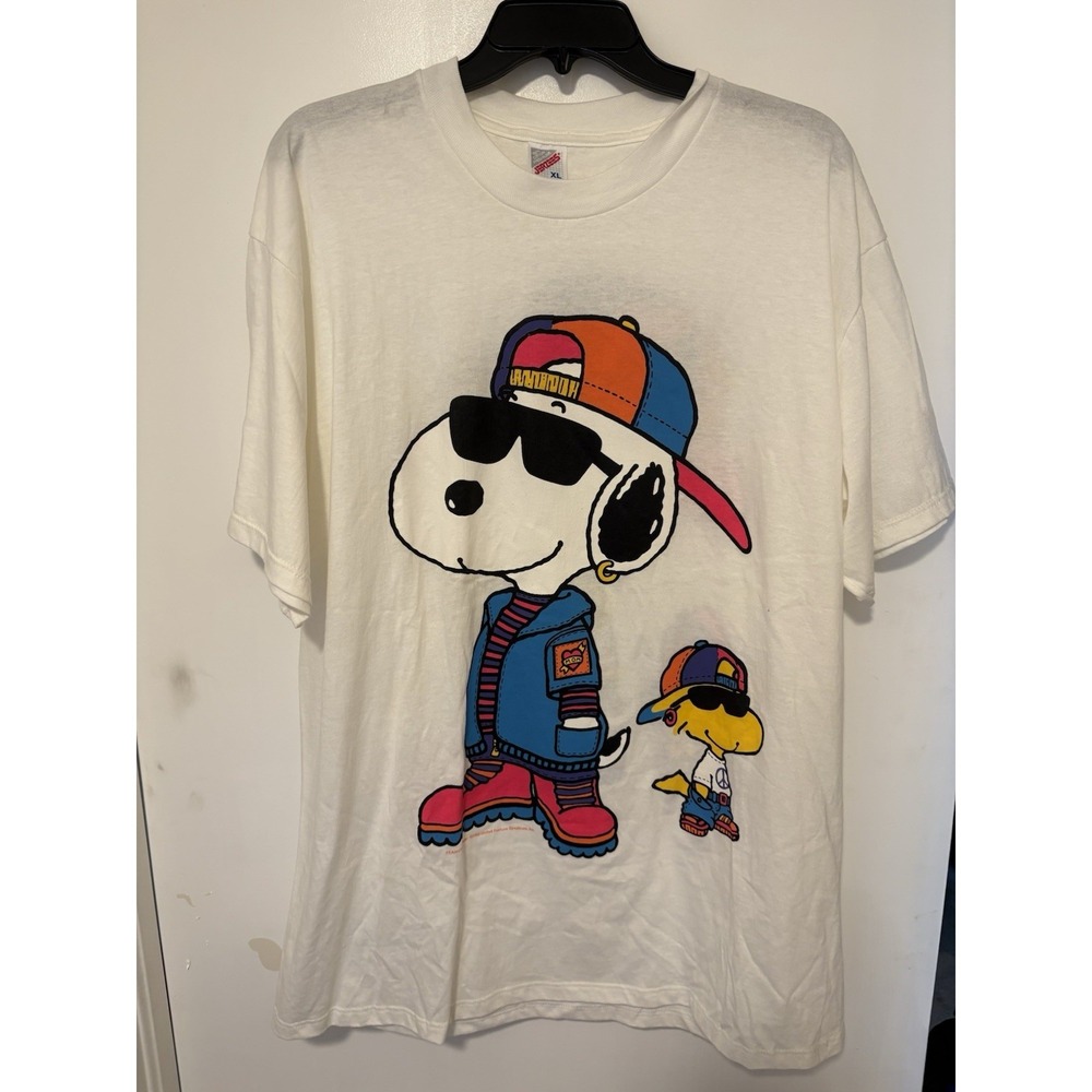 Vintage Snoopy Joe Cool T-shirt Size XL